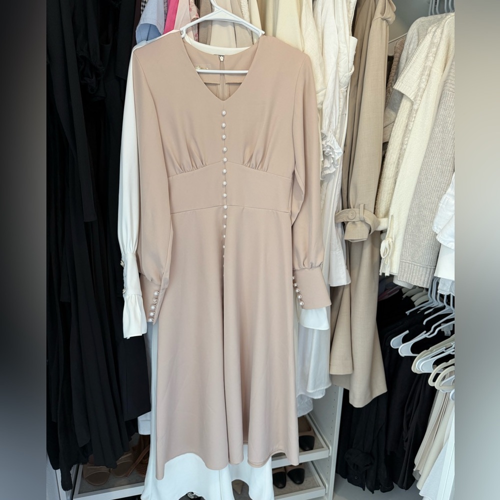 Beige dress